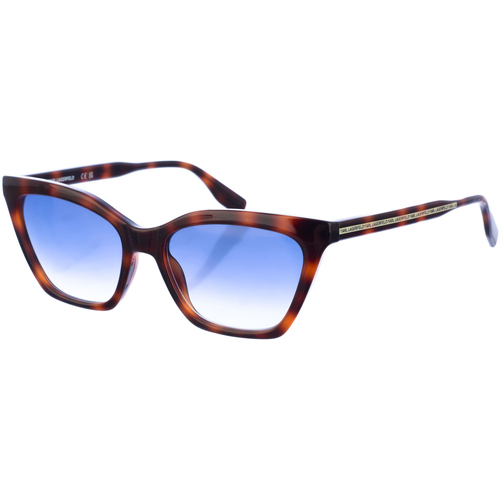 Hodinky & Bižuterie Ženy sluneční brýle Karl Lagerfeld KL6061S-215 Hnědá