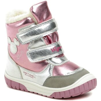 Wojtylko Kotníkové boty Dětské 3Z24099 růžové dětské zimní boty - Růžová