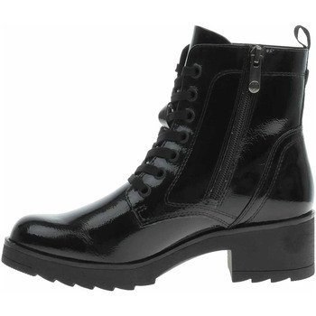 Marco Tozzi Dámská kotníková obuv  2-25262-41 black patent Černá