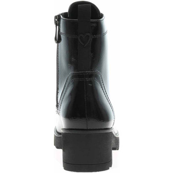 Marco Tozzi Dámská kotníková obuv  2-25262-41 black patent Černá