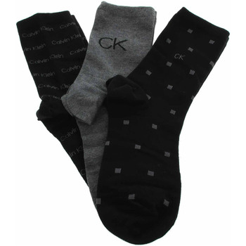 Spodní prádlo Ponožky Calvin Klein Jeans dámské ponožky 701224118001999 black combo Černá