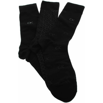 Spodní prádlo Ponožky Calvin Klein Jeans pánské ponožky 701224107001999 black combo Černá