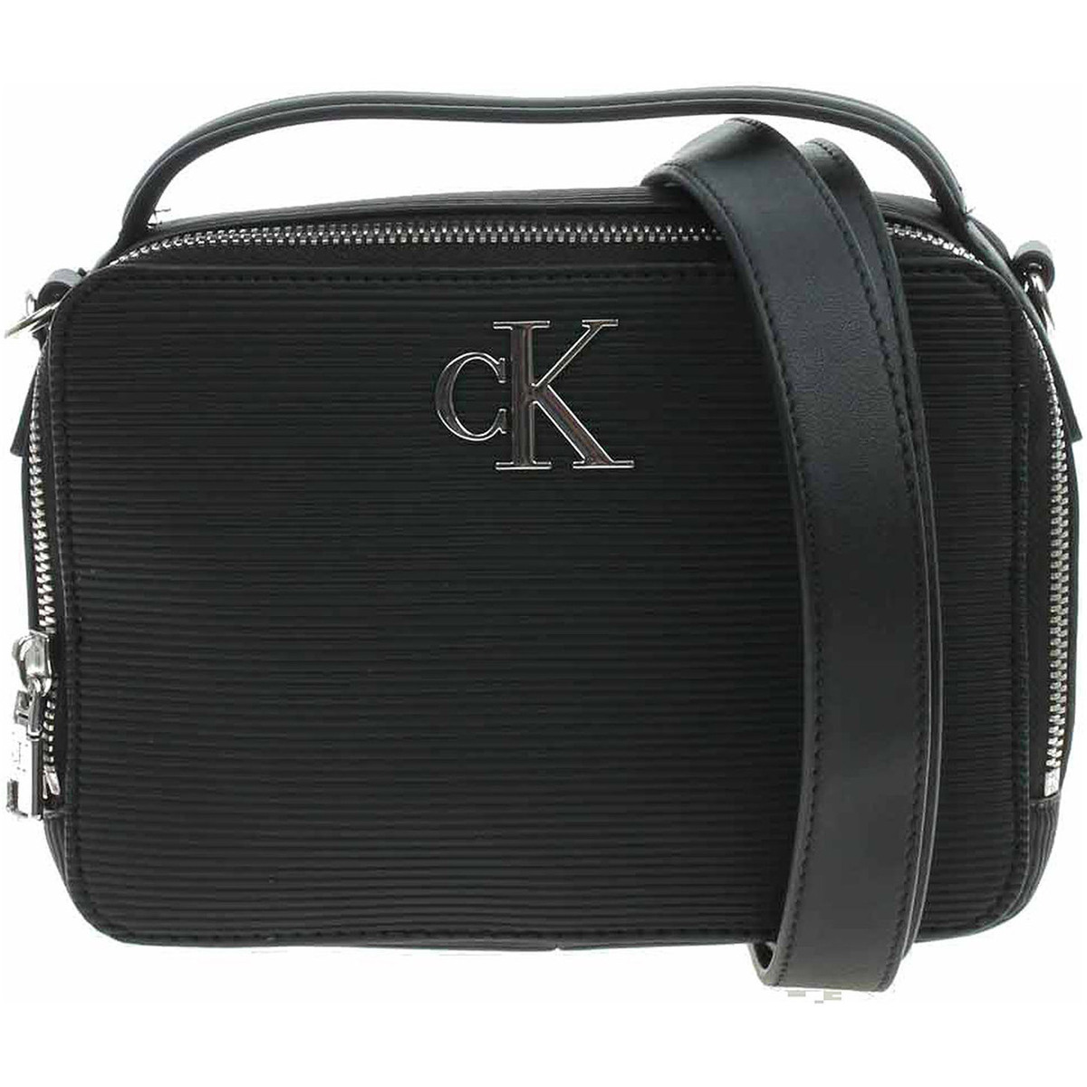 Taška Kabelky  Calvin Klein Jeans dámská kabelka K60K611222 BDS Black Černá