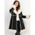Textil Ženy Kabáty La Modeuse 69552_P161860 Černá