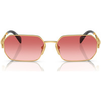 Hodinky & Bižuterie sluneční brýle Prada Occhiali da Sole  PRA51S 5AK40C Zlatá