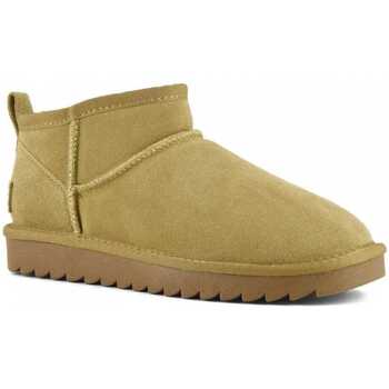 Colors of California Short winter boot in suede Hnědá
