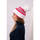 Textilní doplňky Ženy Čepice Kesi Dámská čepice Kinga bílo-růžová Bílá