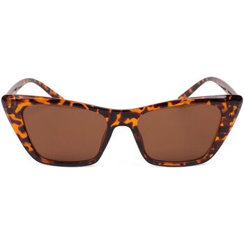 Vuch Dámské sluneční brýle Marella Brown Cat-eye Leopard Hnědá