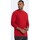 Textil Muži Trička s krátkým rukávem Ombre Pánské tričko s dlouhým rukávem Eliwn červená Červená