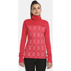 Textil Trička s dlouhými rukávy Kilpi Dámské termoprádlo  JANNU-W Růžová