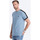 Textil Muži Trička s krátkým rukávem Ombre  Modrá
