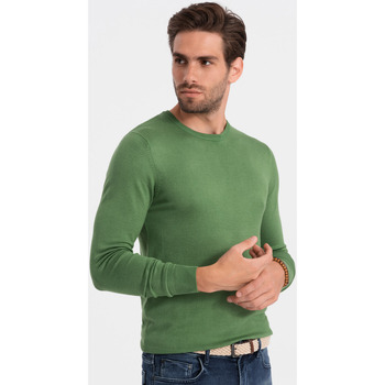 Textil Muži Svetry Ombre Pánský klasický svetr Pheselus zelená Zelená