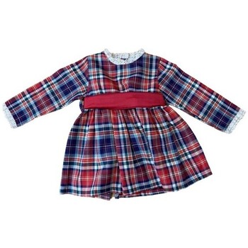 Textil Dívčí Šaty Baby Fashion 27920-00 Červená