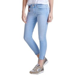 Textil Ženy Kalhoty Only Carmen Zip Regular Jeans - Blue Denim Modrá