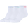 Spodní prádlo Dívčí Sportovní ponožky  Skechers 3PPK Wm Mesh Ventilation Quarter Socks Bílá