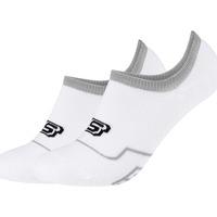 Doplňky  Ponožky Skechers 2PPK Cushioned Footy Socks Bílá