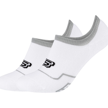 Skechers Ponožky 2PPK Cushioned Footy Socks - Bílá