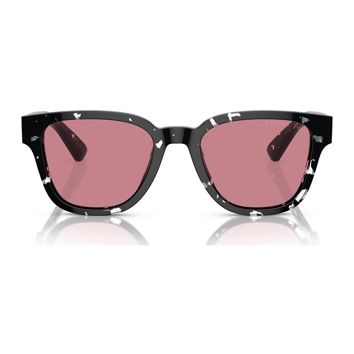 Hodinky & Bižuterie sluneční brýle Prada Occhiali da Sole  PRA04S 15O70C Polarizzati Černá