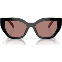 Hodinky & Bižuterie sluneční brýle Prada Occhiali da Sole  PRA09S 12O10D Černá