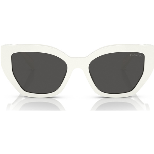 Hodinky & Bižuterie sluneční brýle Prada Occhiali da Sole  PRA09S 1425S0 Bílá