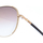 Hodinky & Bižuterie Ženy sluneční brýle Liu Jo LJ102SR-717 Zlatá