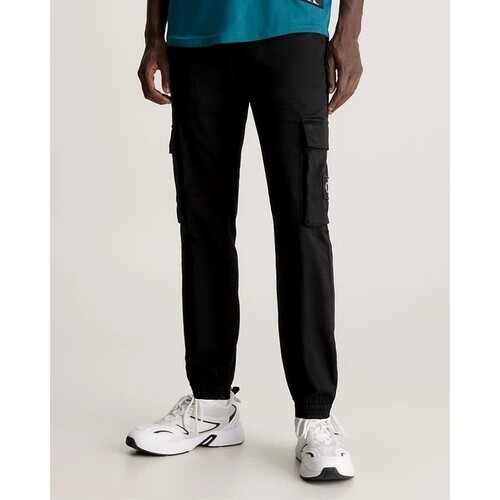 Textil Muži Kalhoty Calvin Klein Jeans J30J324696BEH Černá