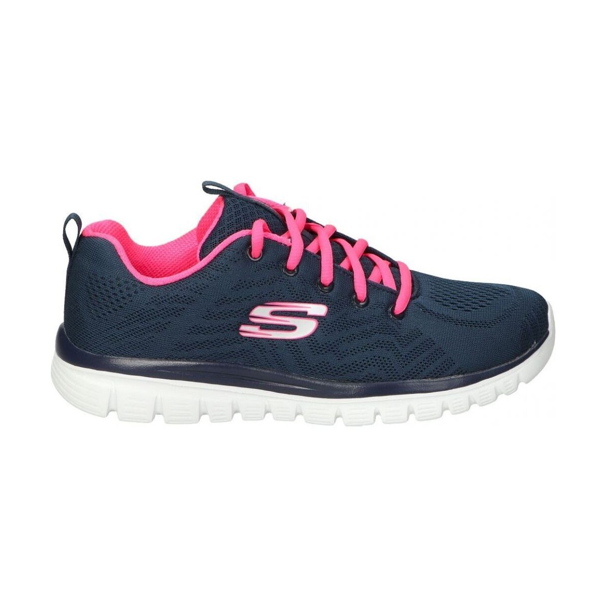 Boty Ženy Multifunkční sportovní obuv Skechers 12615W-NVHP Modrá