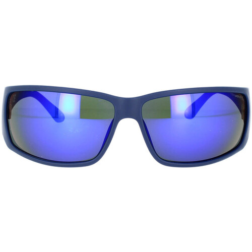 Hodinky & Bižuterie Muži sluneční brýle Police Occhiali da Sole  SPLB46 6QSB Modrá