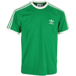 Textil Muži Trička s krátkým rukávem adidas Originals 3 Stripes Tee Shirt Zelená