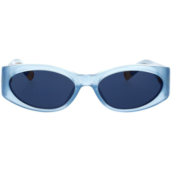 Hodinky & Bižuterie Ženy sluneční brýle Jacquemus Occhiali da Sole  JAC4 C5 9258 Modrá