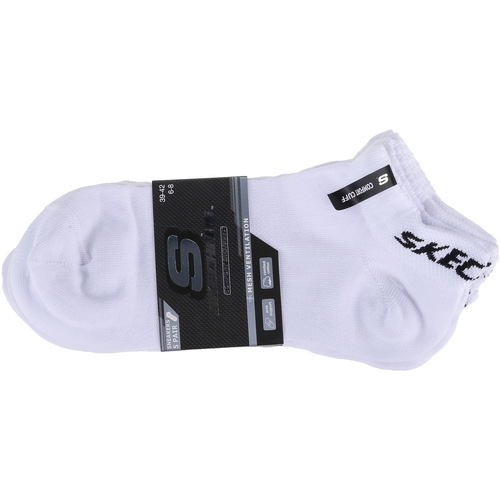 Spodní prádlo Sportovní ponožky  Skechers 5PPK Mesh Ventilation Socks Bílá
