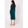 Textil Ženy Krátké šaty Makover Dámské obálkové šaty Price K172 zelená Zelená