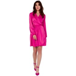 Textil Ženy Krátké šaty Makover Dámské mini šaty Thomson K175 růžová Růžová