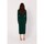 Textil Ženy Krátké šaty Makover Dámské asymetrické šaty Carr K178 tmavě zelená Zelená