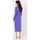 Textil Ženy Krátké šaty Makover Dámské asymetrické šaty Carr K178 světle fialová Fialová
