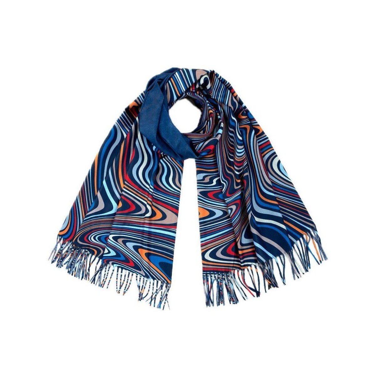 Textilní doplňky Ženy Šály / Štóly Art Of Polo Dámská šála Orseolo navy Tmavě modrá