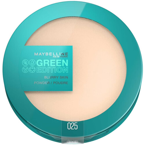 krasa Ženy Pudřenky Maybelline New York Green Edition Blurry Skin Face Powder - 025 Béžová