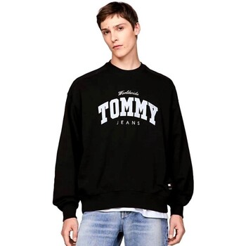 Textil Muži Mikiny Tommy Jeans SUDADERA BOXY HOMBRE   DM0DM18386 Modrá