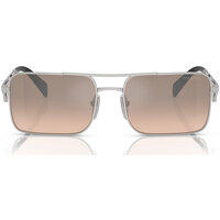 Hodinky & Bižuterie sluneční brýle Prada Occhiali da Sole  PR A52S 1BC8J1 Stříbrná       