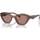 Hodinky & Bižuterie sluneční brýle Prada Occhiali da Sole  PRA02S 17O60B Hnědá