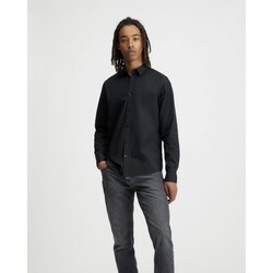Textil Muži Košile s dlouhymi rukávy Calvin Klein Jeans J30J324614BEH Černá
