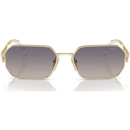 Hodinky & Bižuterie sluneční brýle Prada Occhiali da Sole  PRA51S ZVN30C Zlatá