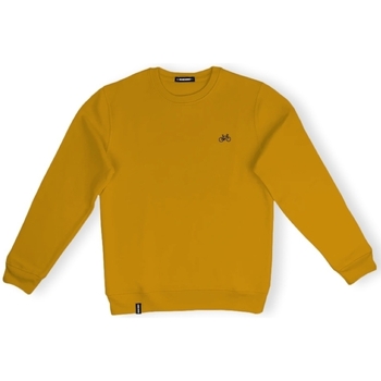Organic Monkey Mikiny Sweatshirt Dutch Car - Mustard - Žlutá
