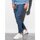 Textil Muži Kalhoty Ombre Pánské plátěné jogger kalhoty Cowal tmavě modré Tmavě modrá