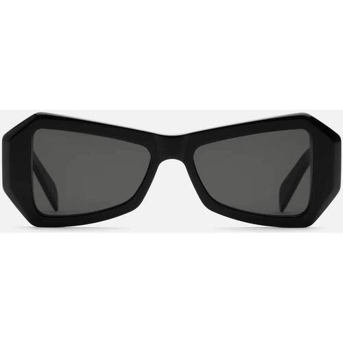 Hodinky & Bižuterie sluneční brýle Retrosuperfuture Occhiali da Sole  Tempio Black IJI Černá