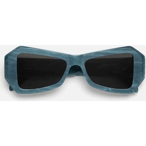 Hodinky & Bižuterie sluneční brýle Retrosuperfuture Occhiali da Sole  Tempio Blue Marble BJR Modrá