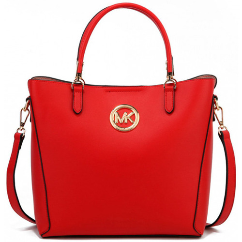 Taška Ženy Velké kabelky / Nákupní tašky Michèle B63009 Červená
