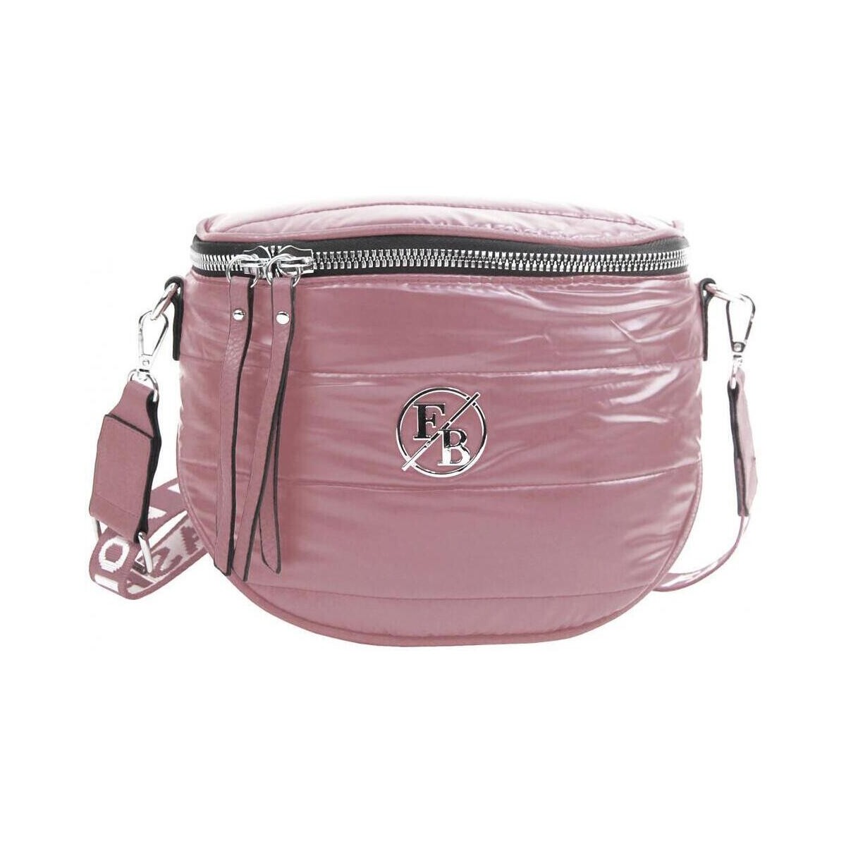 Taška Ženy Kabelky  Fashion Bag Moderní dámská crossbody kabelka / ledvinka metalická růžová Růžová