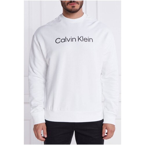 Textil Muži Mikiny Calvin Klein Jeans K10K112772 Bílá