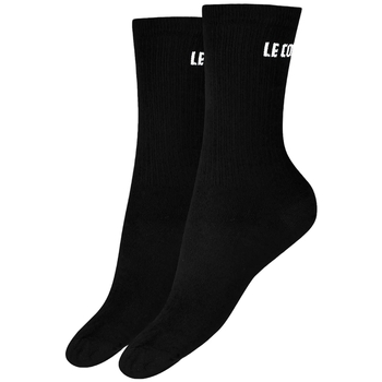 Spodní prádlo Muži Ponožky Le Coq Sportif ESS CHAUSSETTES HAUTE X2 Černá